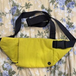 Lululemon Yellow Belt Bag